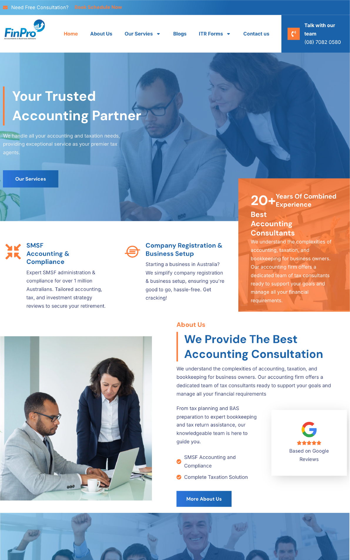 Fin-pro website